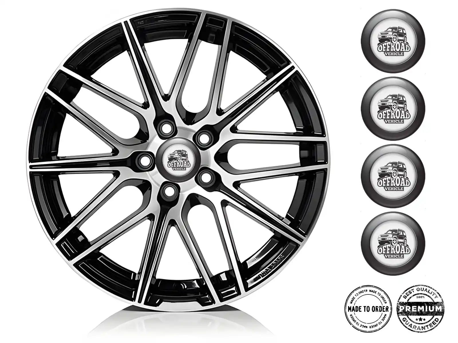 Wheel sticker Custom Design High-End Labels for Cars